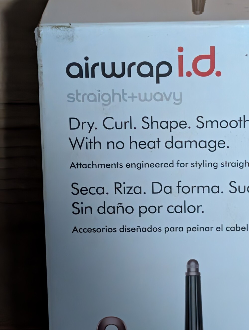 Dyson Airwrap i.d. Straight + Wavy Hair Styler in White & Rose Gold - Picture 4 of 4